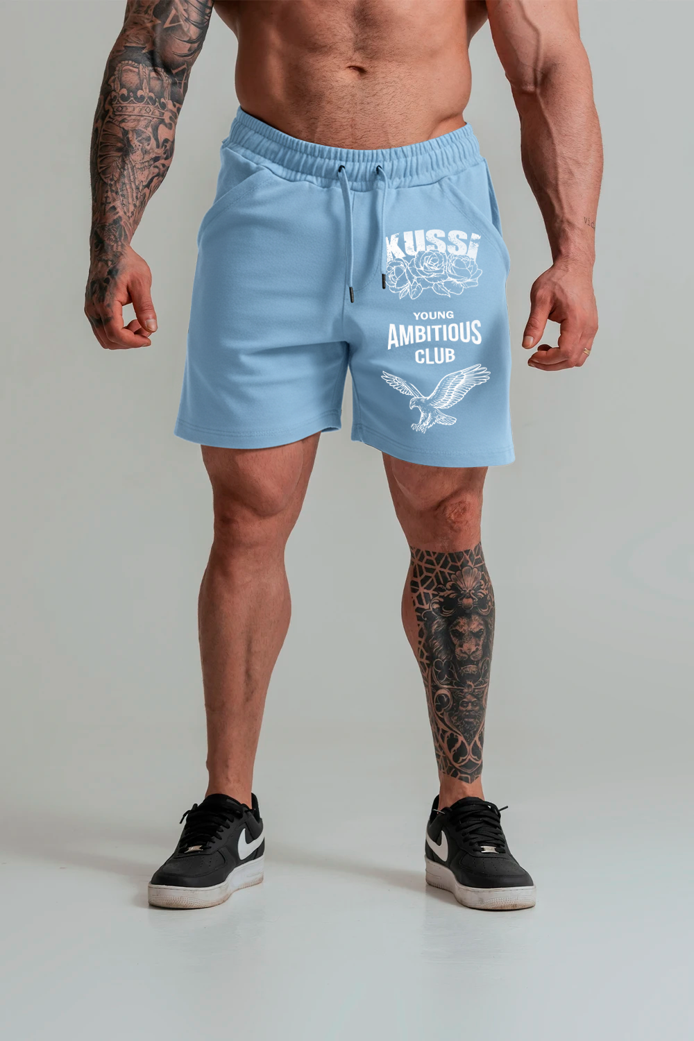 Short the immortal - Sky Blue – KUSSI COLLECTION