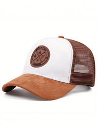 Gorra basic balla enjoy life - coffe/white