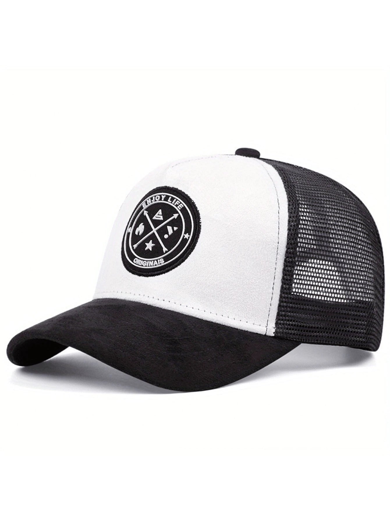Gorra basic Malla enjoy life - White/black