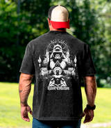 #3 polera premium 240 acid wash ritual - Black