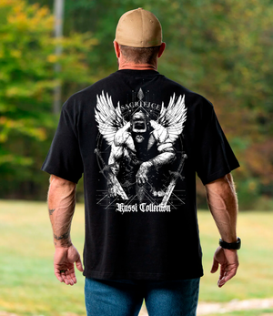 #4 Polera premiun 280 Sacrifice - black