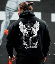 #4 Poleron canguro sacrifice - Black