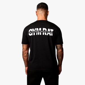 Polera Essential Gym Rat  Black/ Edicion Limitada