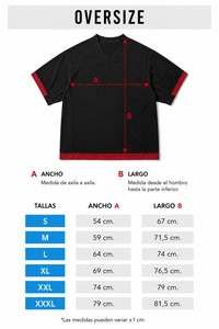 Polera Oversize Boxy Toji /Jujutsu Kaisen -  Pre Venta