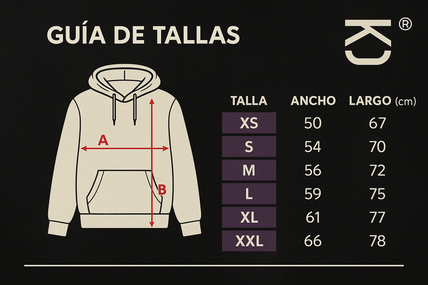 #3 Hoodie premium Ritual - Black