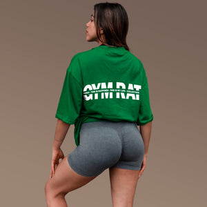 Polera Essential Gym Rat  Verde / Edicion Limitada