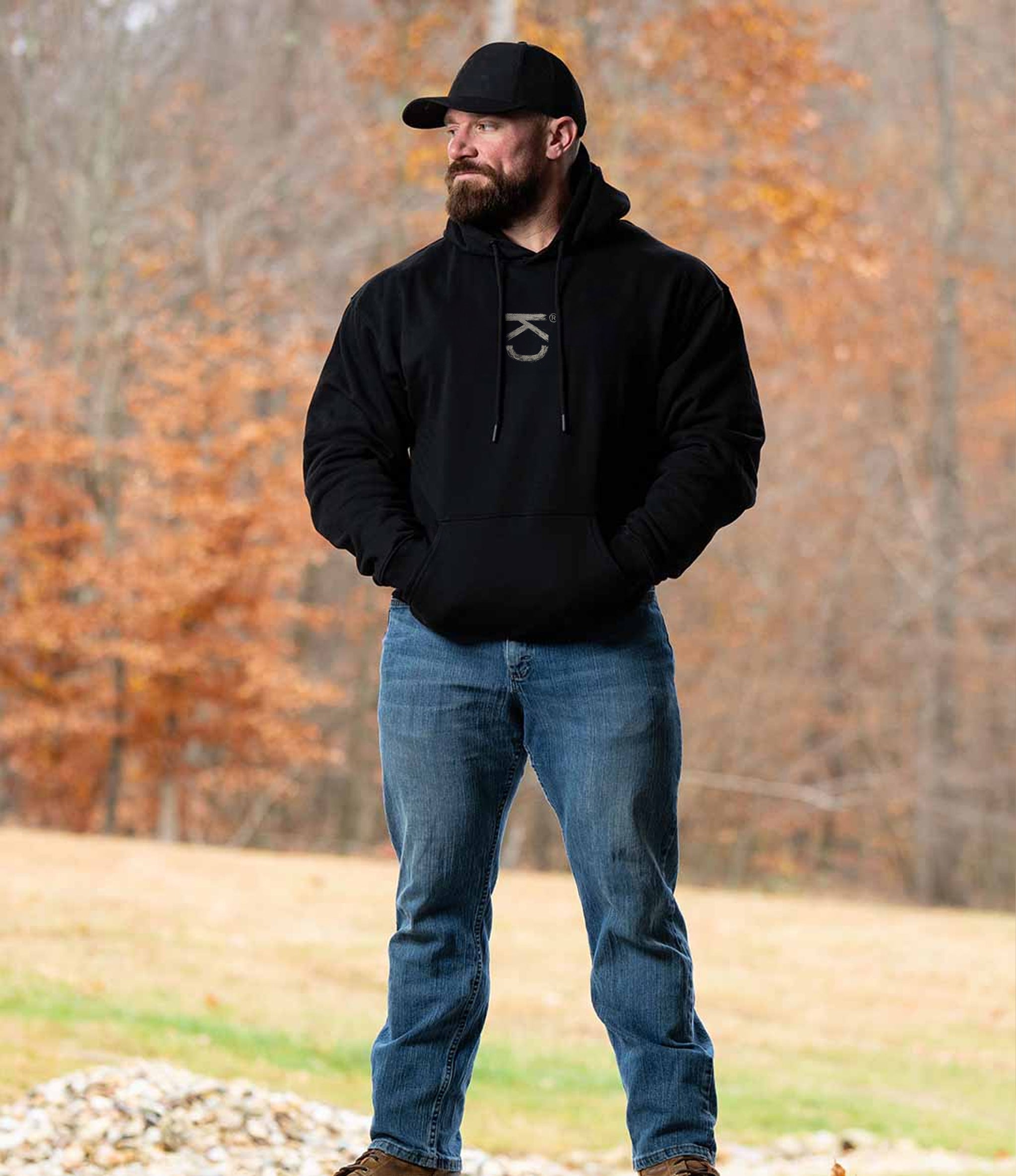 Hoodie Black – By Reason or Force – One