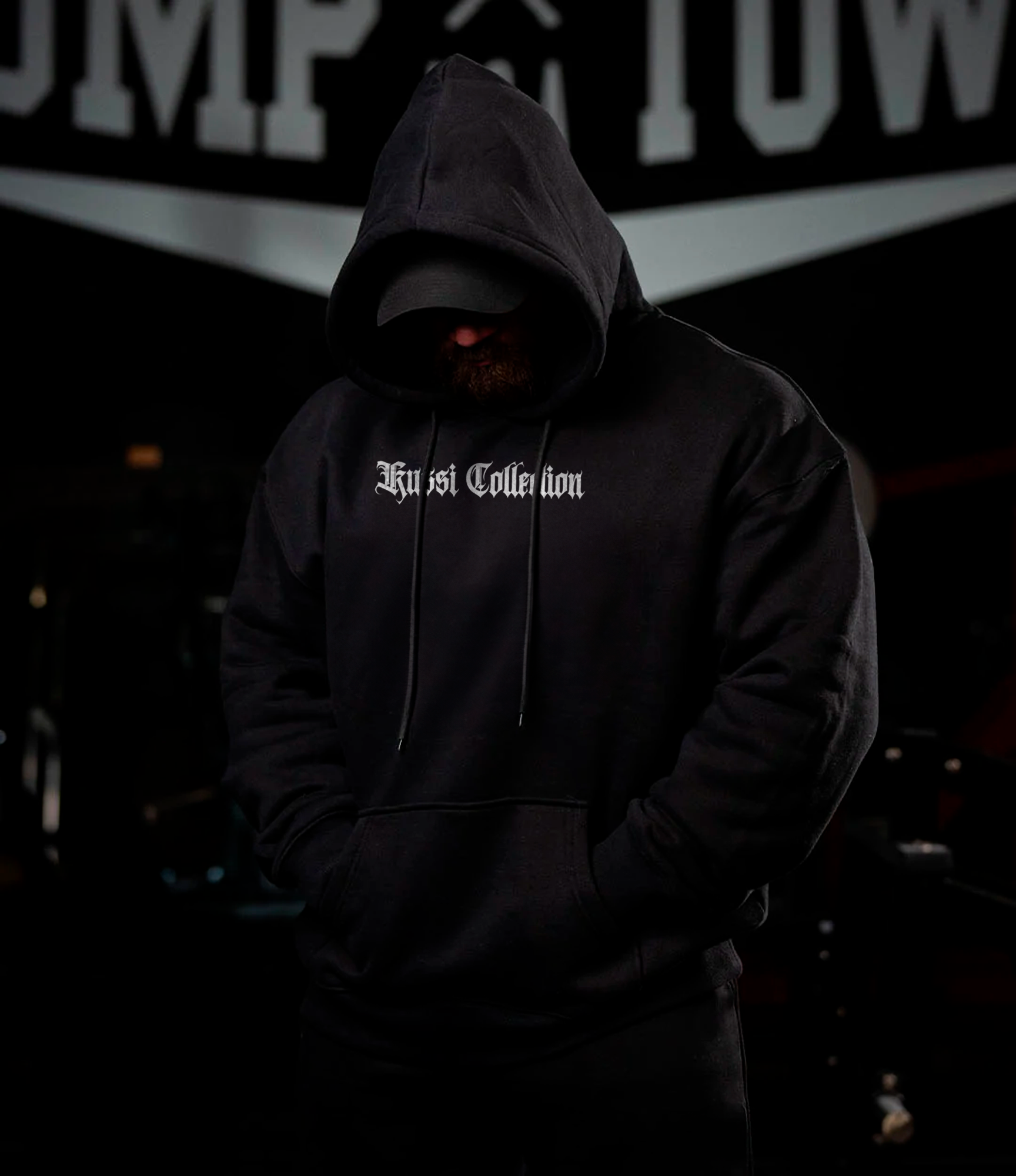 # 2 Hoodie discipline pull black