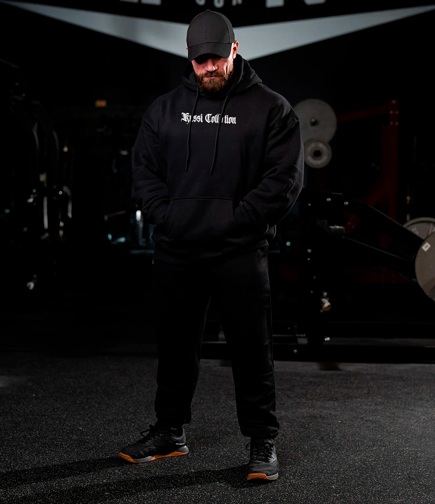 # 2 Hoodie discipline pull black