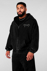 Polerón essential Acid Wash Trafalgar Law one – Black | Edición Especial
