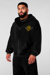 Polerón essential Acid Wash Trafalgar Law – Black | Edición Especial