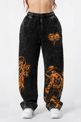 Jogger Oversize Acid Wash Ace Black - Edición Especial