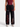 Jogger Oversize Acid Wash Maki Zenin Black- red | Jujutsu Kaisen
