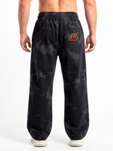 Jogger Oversize Acid Wash Naruto | Black