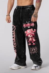 Jogger Oversize Acid Wash Chopper Black – Edición Especial