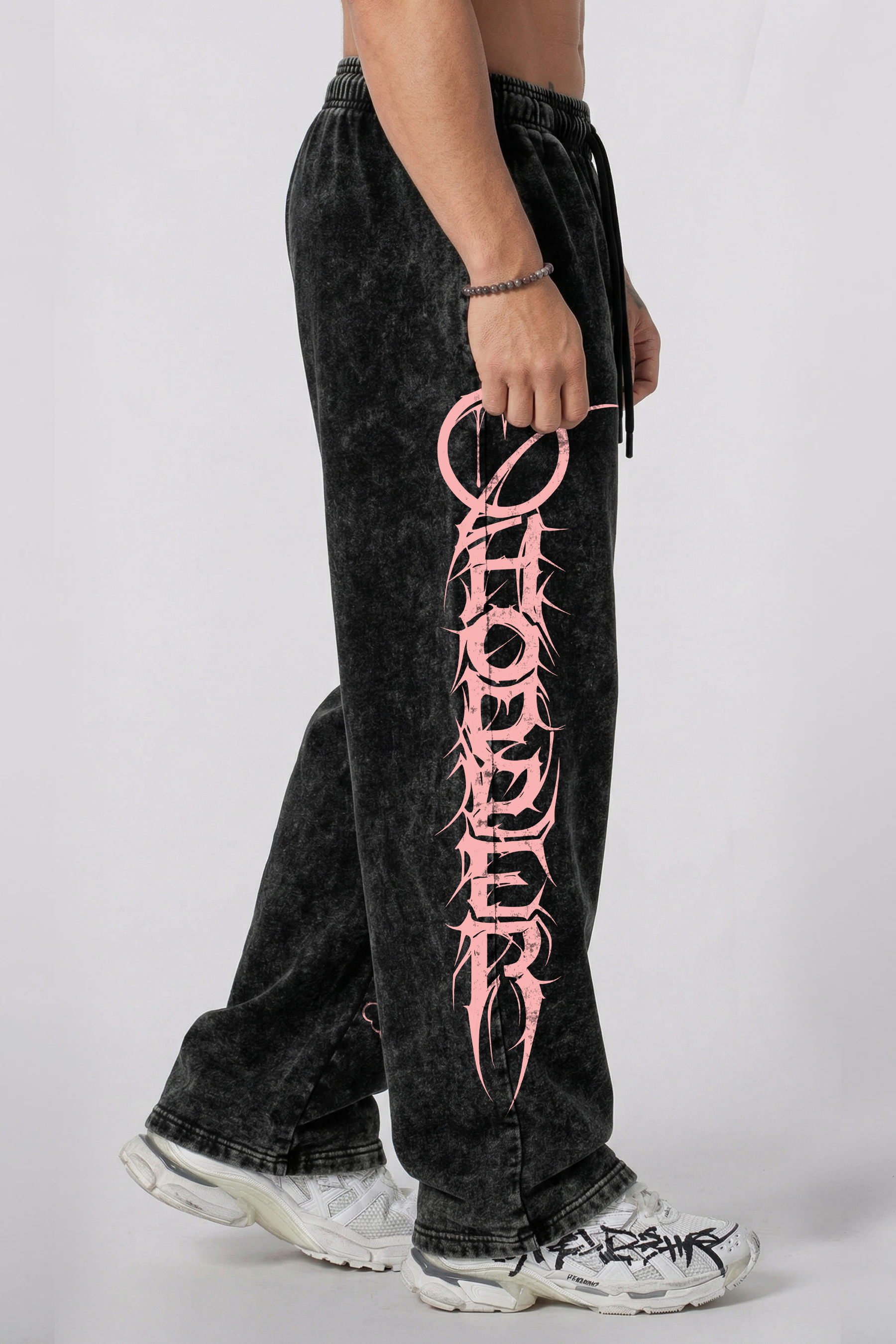 Jogger Oversize Acid Wash Chopper Black – Edición Especial