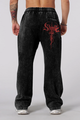 Jogger Oversize Acid Wash Shanks Black – Edición Especial
