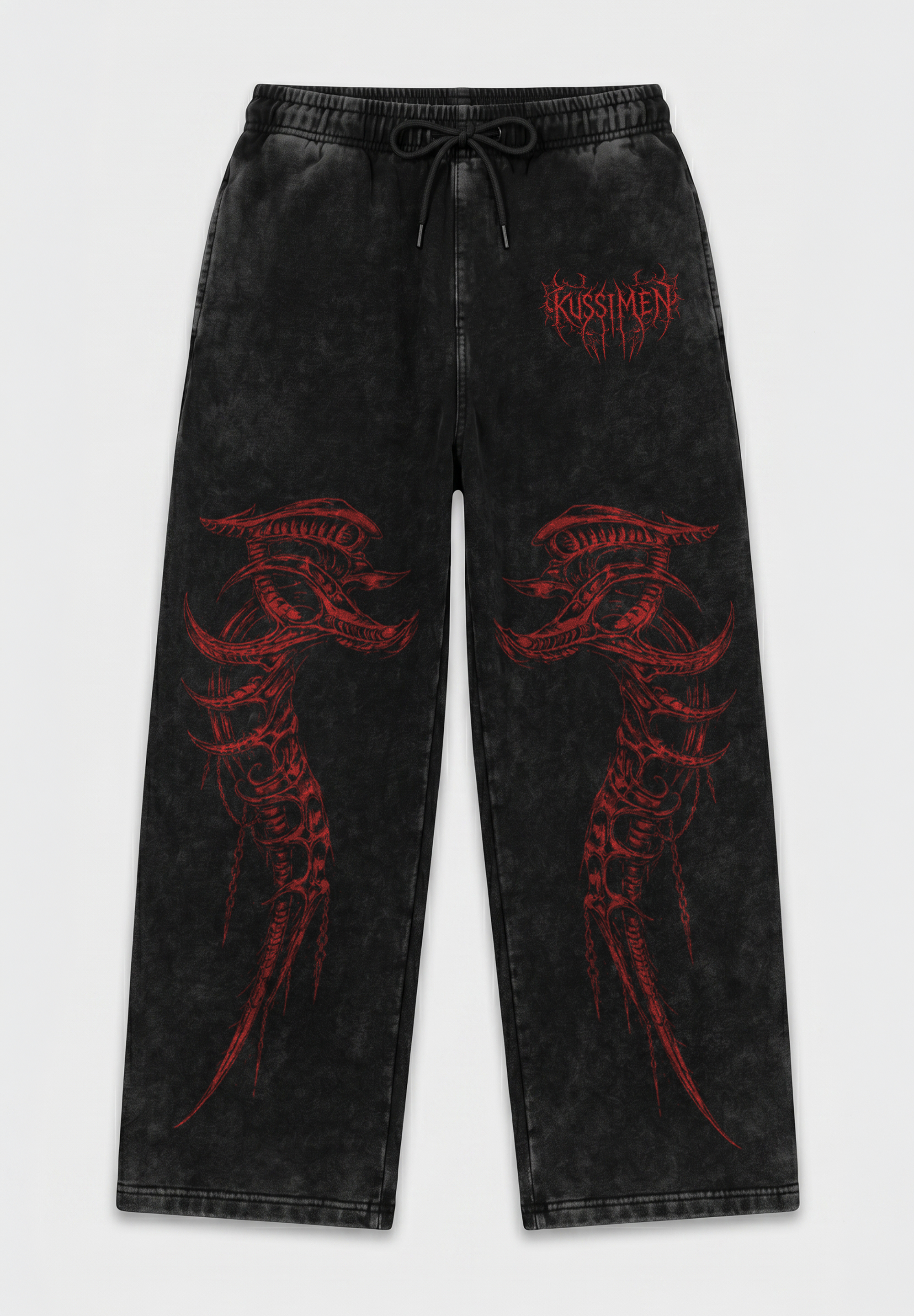 Jogger Oversize Acid Wash Dark Throne – One