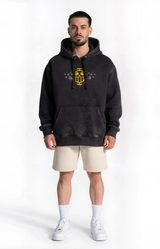 Polerón canguro Acid Wash Black Trafalgar Law – Edición Especial