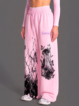 Pantalón Oversize Shinobu Kochō Pink | Demon Slayer
