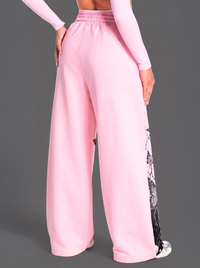 Pantalón Oversize Shinobu Kochō Pink | Demon Slayer