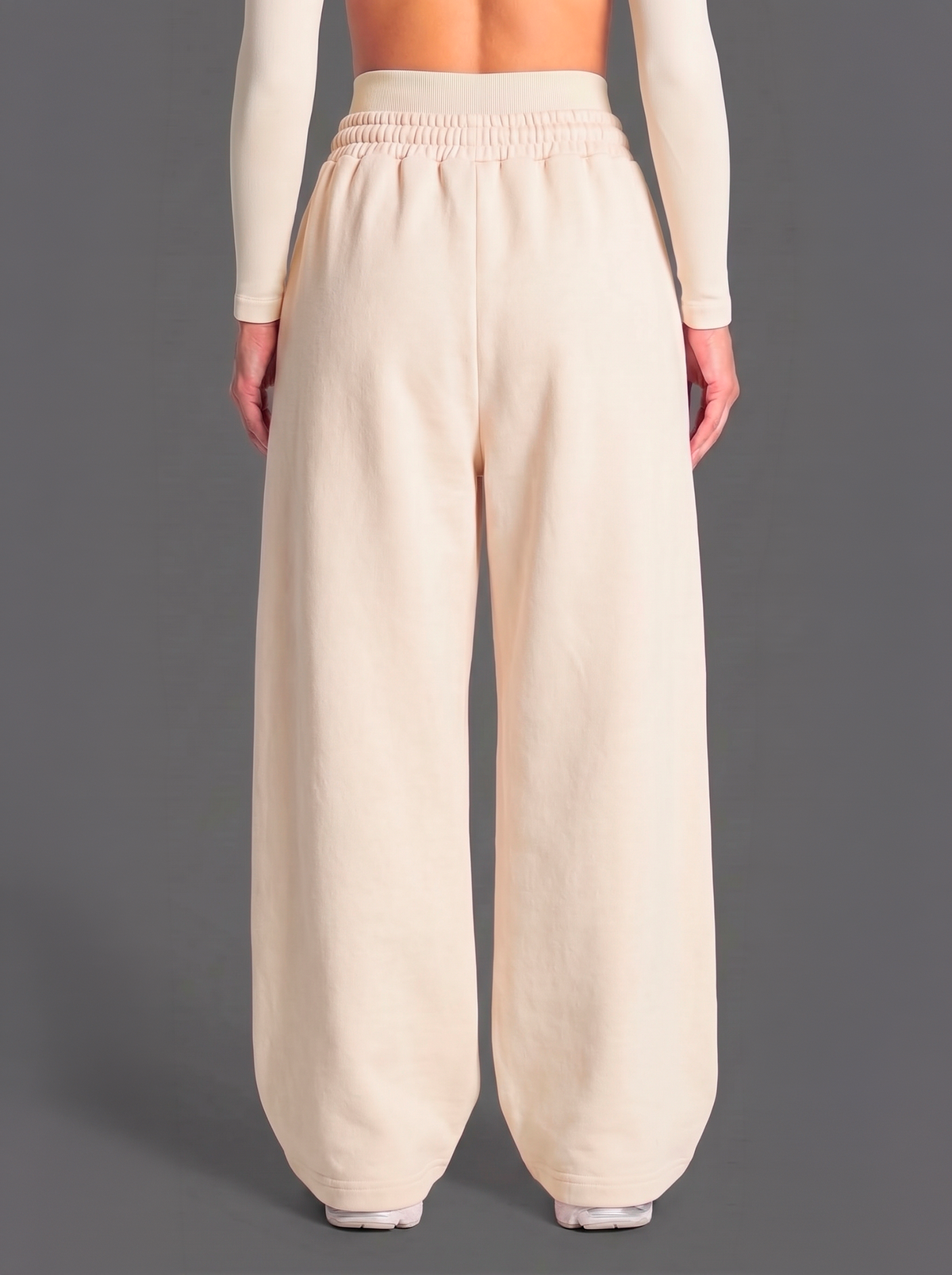 Pantalón Oversize Shinobu Kochō Marfil| Demon Slayer