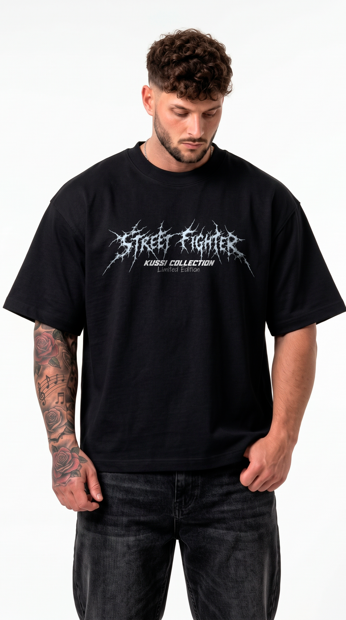 Polera Oversize Boxy Ryu Back | Street Fighter