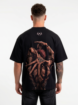 Polera Heavy weight Oversize Boxy Sukuna back | Jujutsu Kaisen