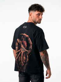 Polera Heavy weight Oversize Boxy Sukuna back | Jujutsu Kaisen