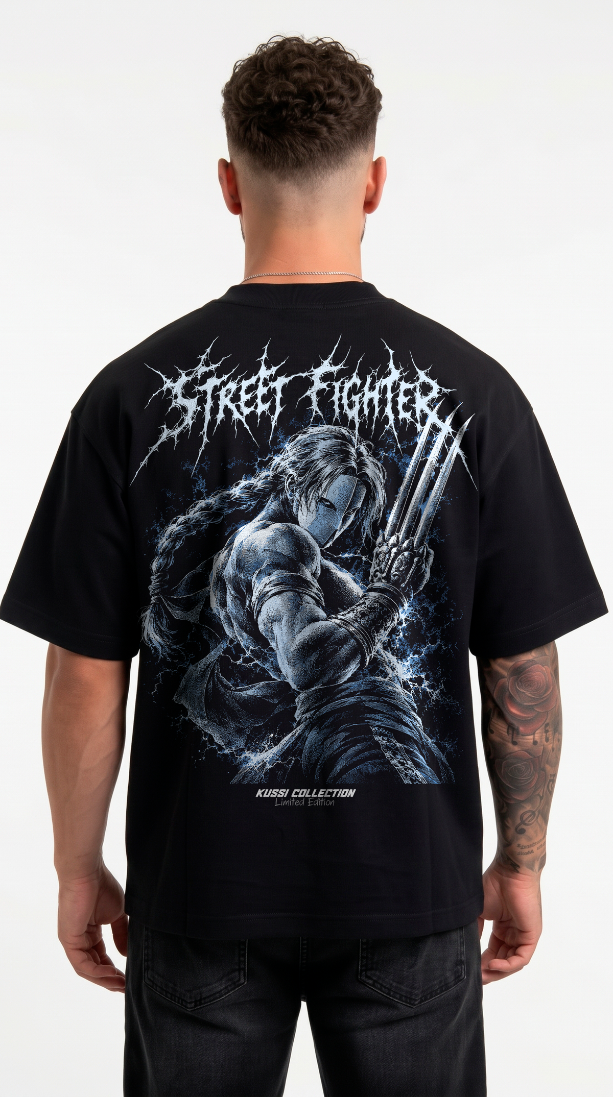 Polera Oversize Boxy Vega Back | Street Fighter