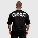 Polera Premium Oversize Gym Rat black