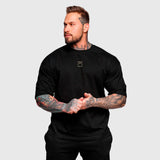 Polera Premium Oversize Gym Rat black