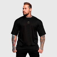 Polera Premium Oversize Gym Rat black