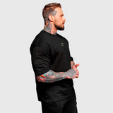 Polera Premium Oversize Gym Rat black