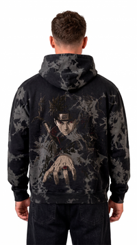 Polerón Oversize Acid Wash Shisui | Naruto