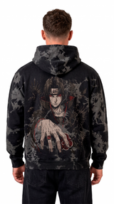 Polerón Oversize Acid Wash Itachi | Naruto