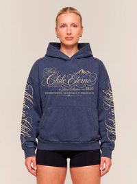 Hoodie boxy oversize made in chile | Navy