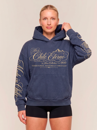 Hoodie boxy oversize made in chile | Navy
