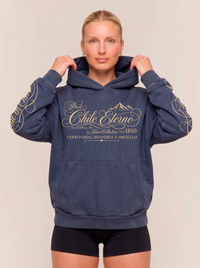 Hoodie boxy oversize made in chile | Navy
