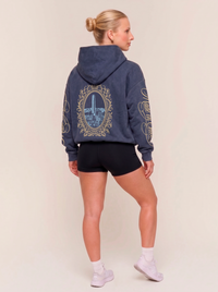 Hoodie boxy oversize made in chile | Navy