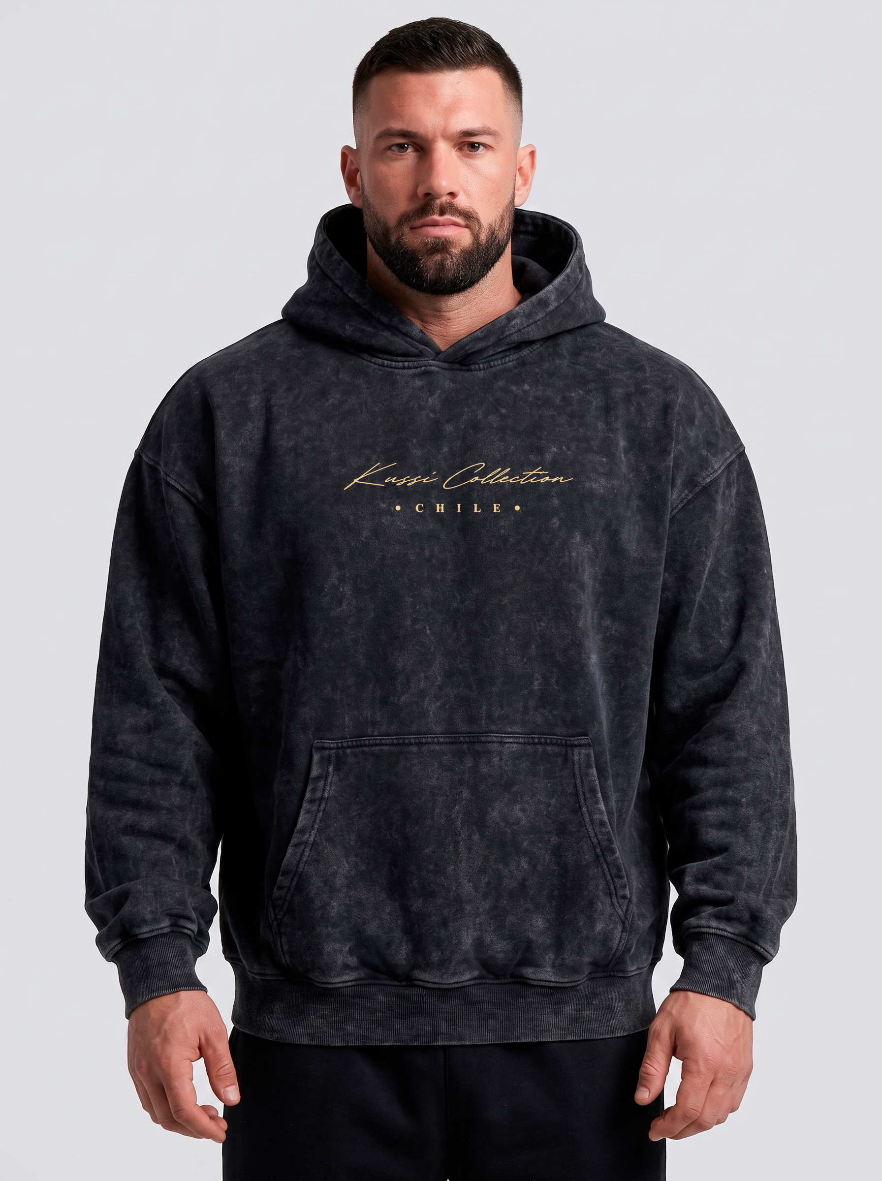 Polerón Oversize Acid Wash Black – By Reason or Force