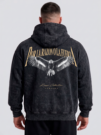 Polerón Oversize Acid Wash Black – By Reason or Force