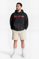 Polerón canguro Acid Wash Edward Newgate – Black | Edición Especial