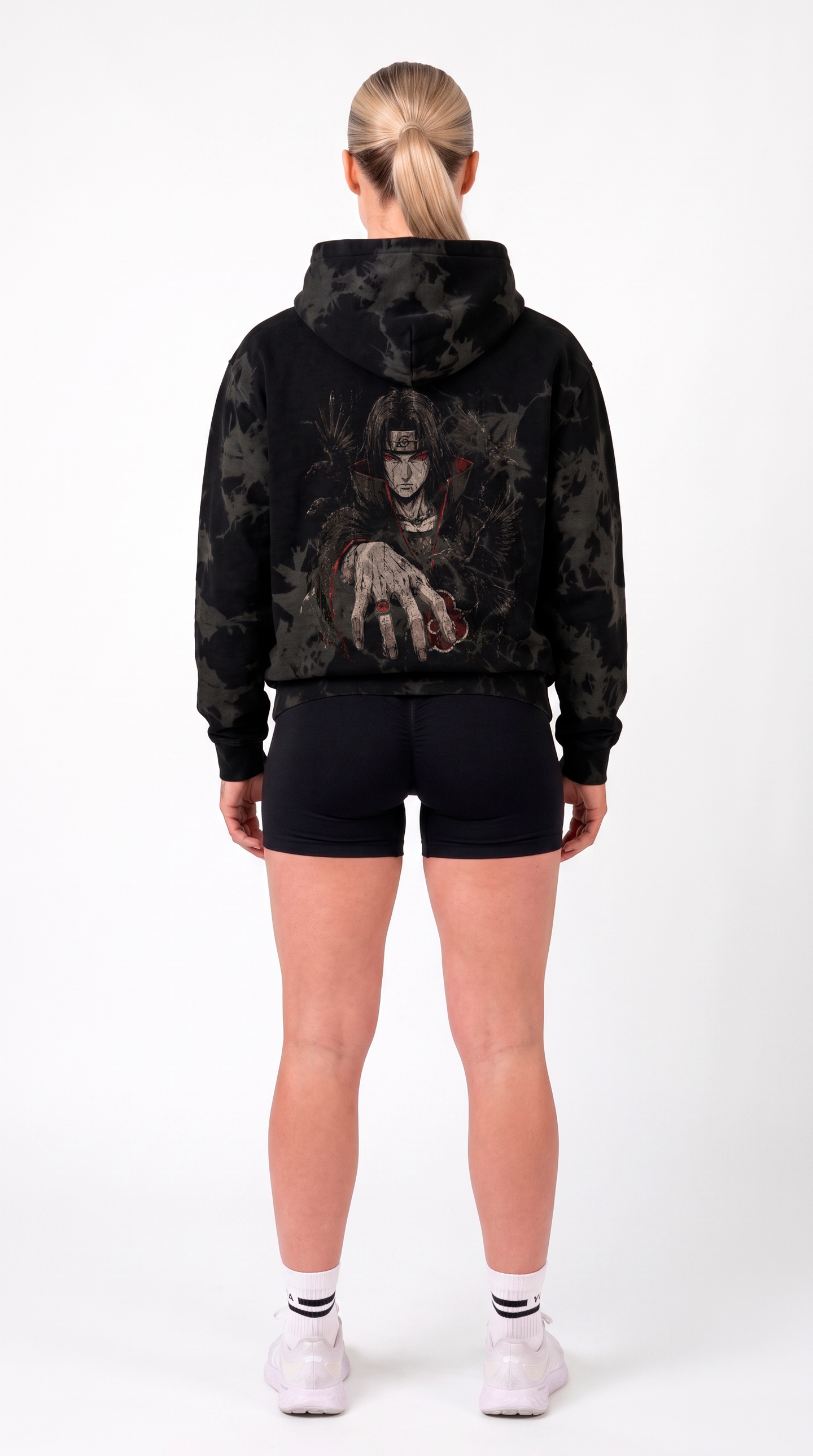 Polerón Oversize Acid Wash Itachi | Naruto