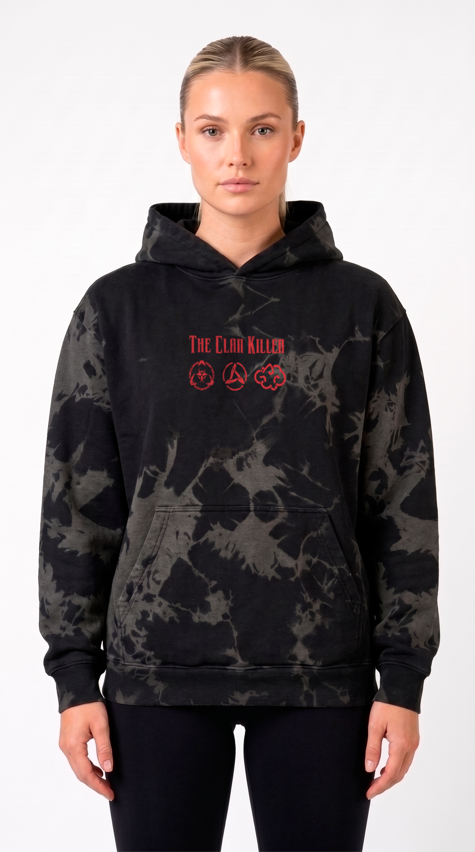 Polerón Oversize Acid Wash Itachi | Naruto