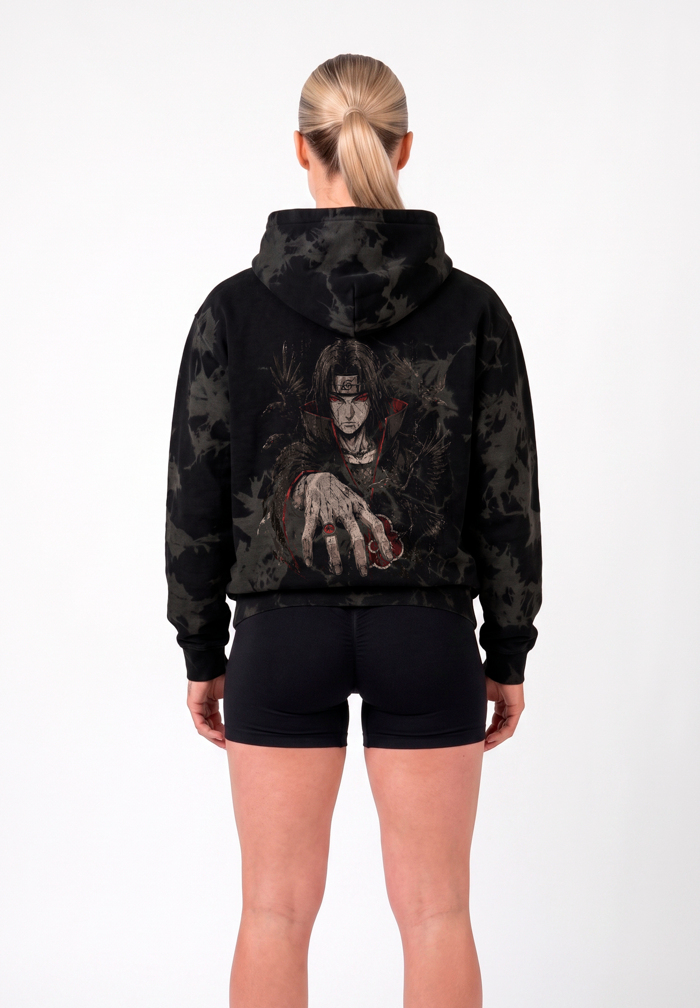 Polerón Oversize Acid Wash Itachi | Naruto