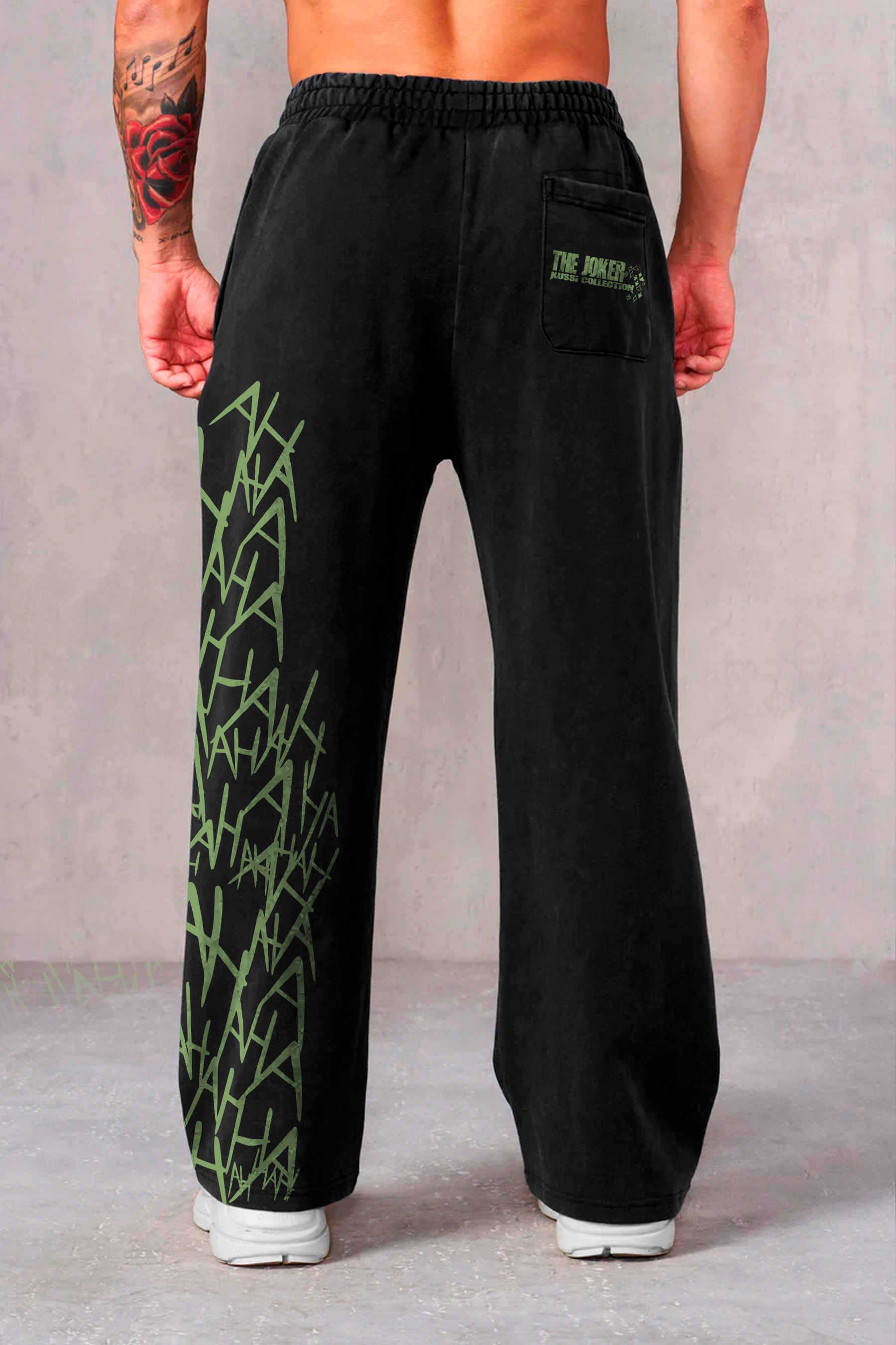 Jogger acid wash The Joker black - Edicion Limitada