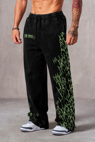 Jogger acid wash The Joker black - Edicion Limitada