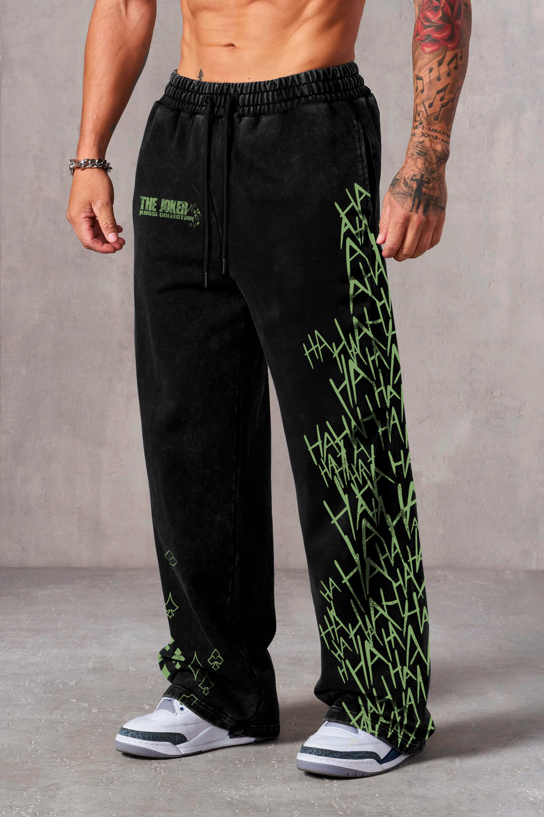 Jogger acid wash The Joker black - Edicion Limitada