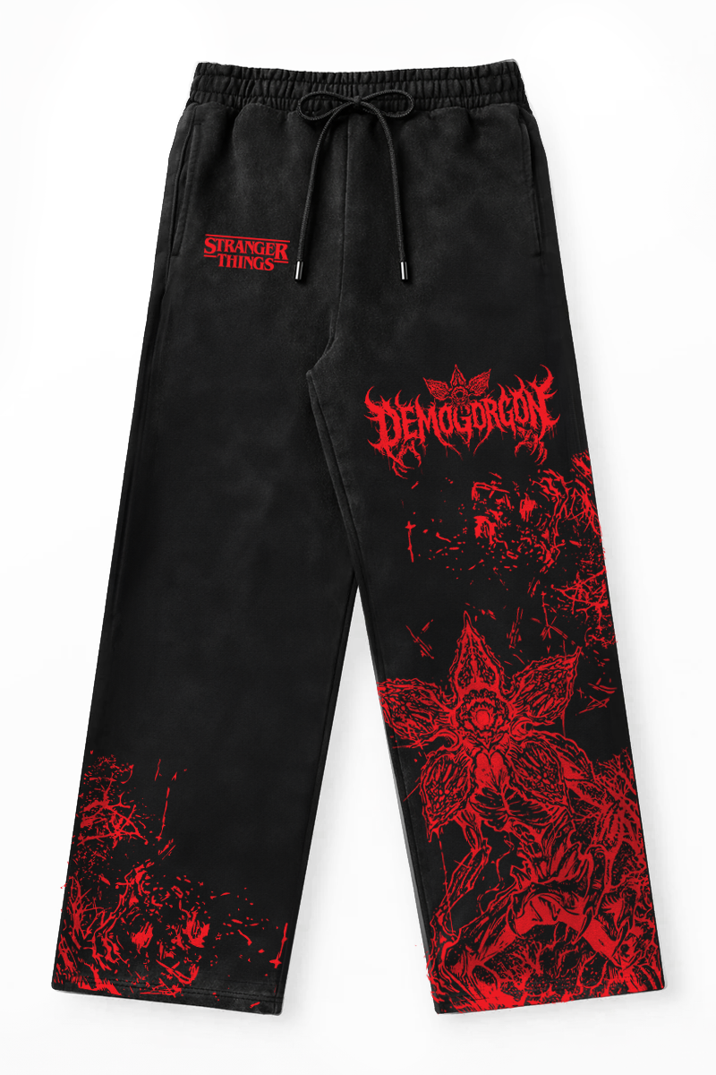 Jogger Oversize Acid Wash Demogorgon – Stranger Things